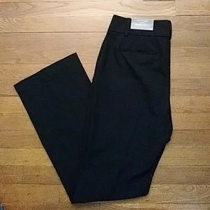 Ann Taylor Black Trouser Pants, Sz 10, NWT #252